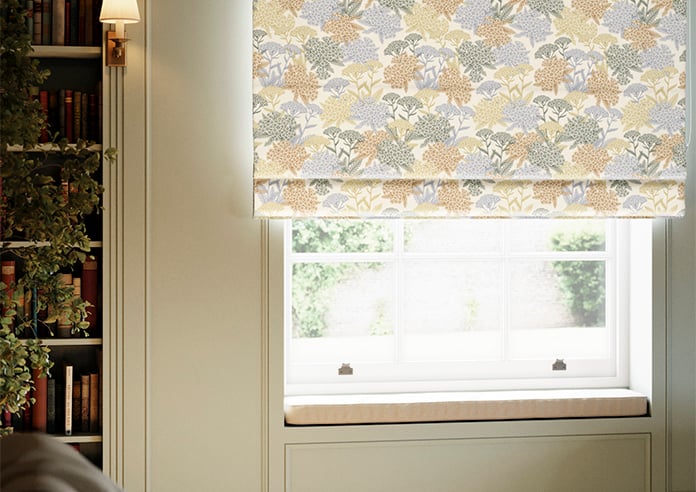 Yarrow, Chartreuse - Roman Blind - Image 5